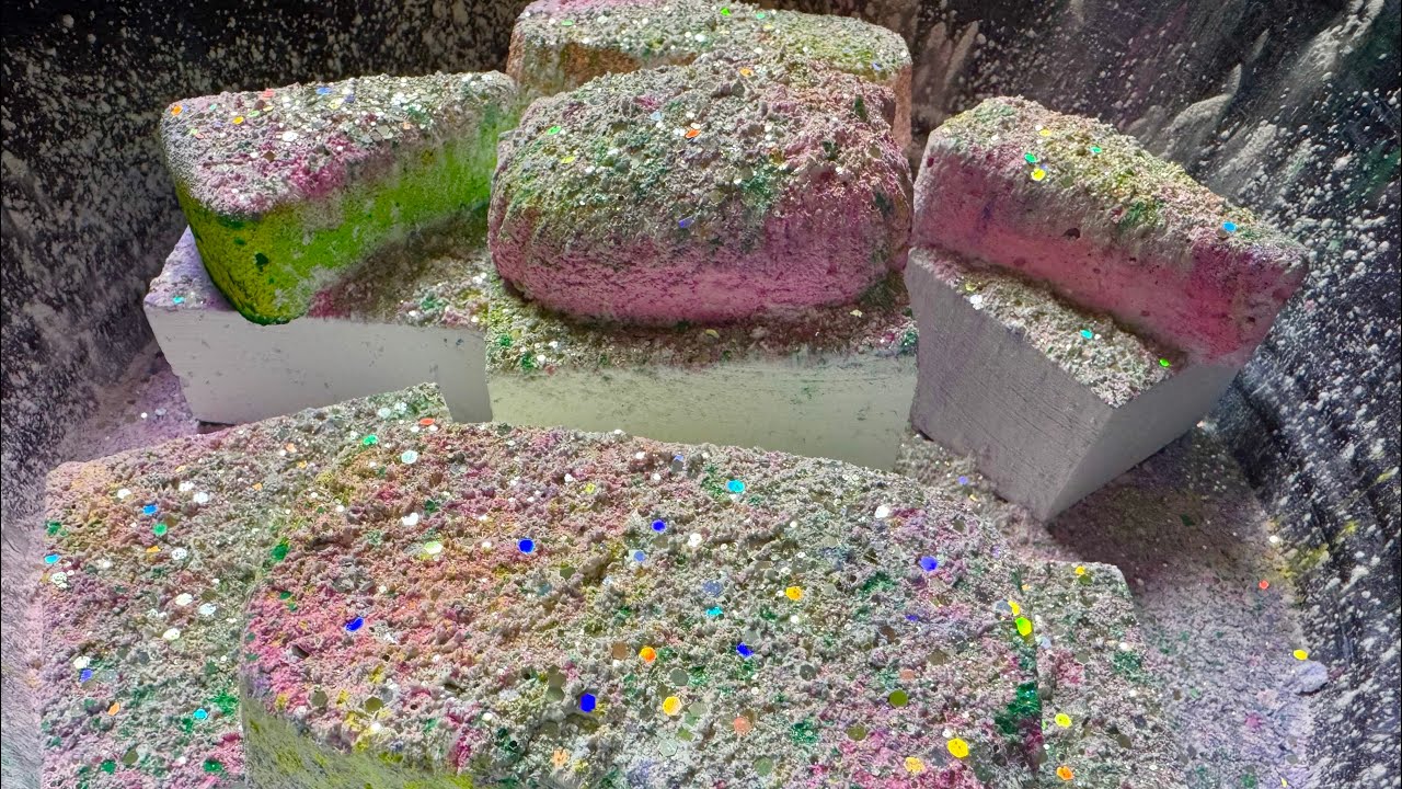 Variety Chalk Crush - Cornstarch, Colored Reforms, Confetti ...