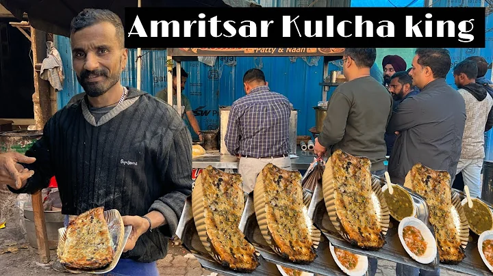 AMRITSAR KE KULCHA KING KA PATTY KULCHA | Ram KULC...