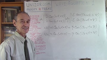 Wave Equation 1: UNIZOR.COM - Physics4Teens - Waves - Waves in Medium