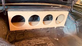 1987 Monte Carlo 4 Ten inch Subwoofers!!! & Full custom trunk with LED! Lights !!   Must See!