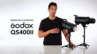 Unboxing and Overview of the Godox QS400II Studio Flash Monoblock Strobe