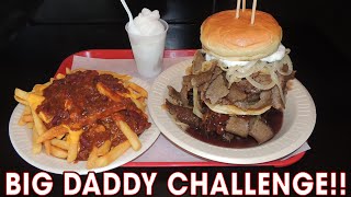 Quadruple GYRO BURGER Challenge in Chicago!!