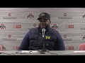 Postgame Interview: Michigan HC Sherrone Moore on UPSETTING Ohio State, postgame scuffle and more