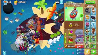 Bloons Tower Defense 6 Custom Map Showcase #11