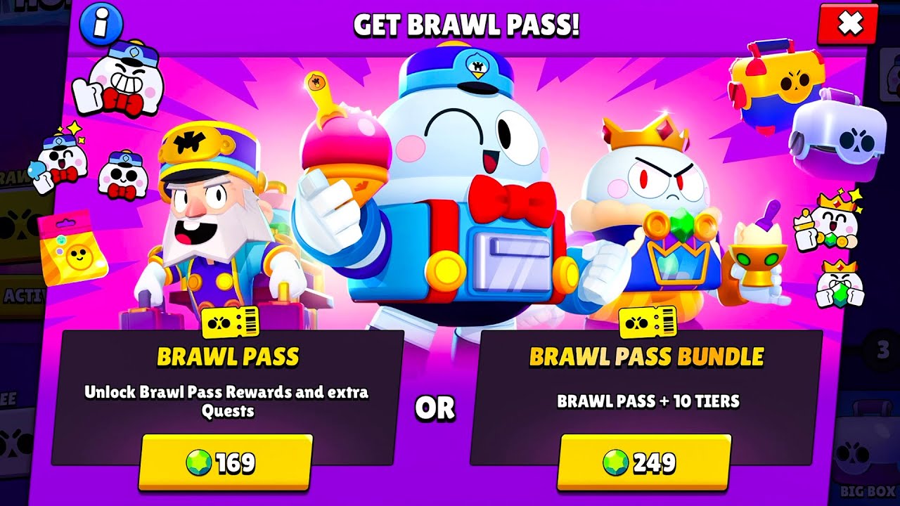 Season 4 Brawl Pass First Look Youtube - brawl star saison 4