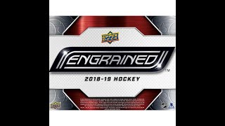 18/19 Upper Deck Engrained Hobby Box Opening