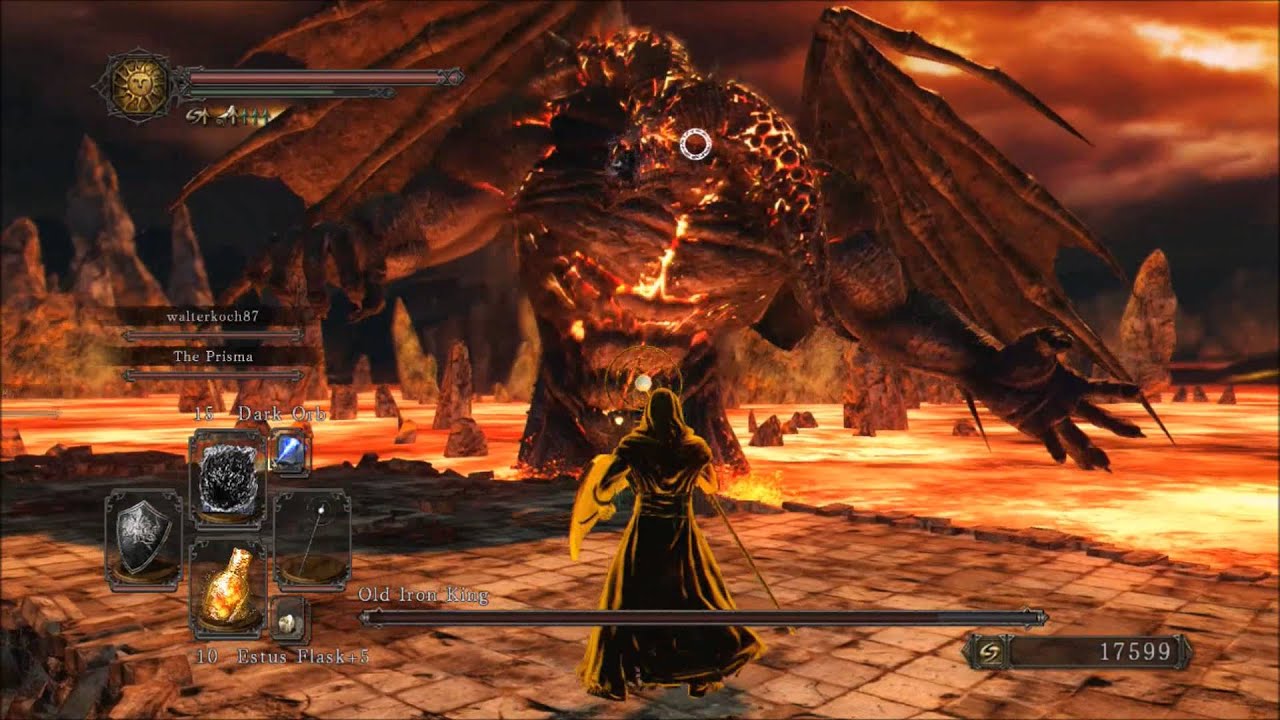 Dark Souls 2 Old Iron King Fight YouTube