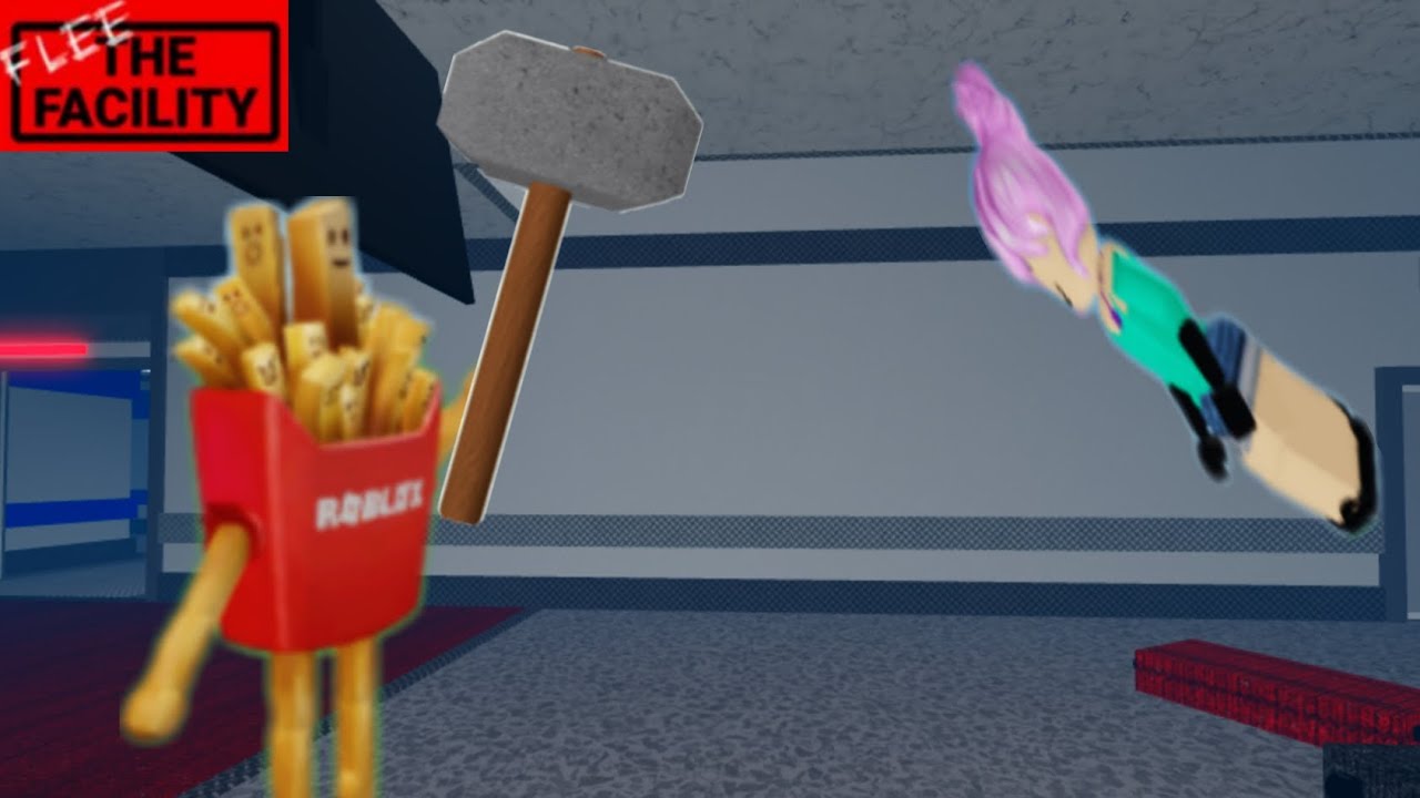 I FOUND A HACKER IN FLEE THE FACILITY (Roblox)