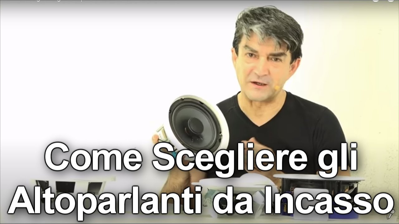 Come Scegliere gli Altoparlanti da Incasso a Soffitto per Filodiffusione