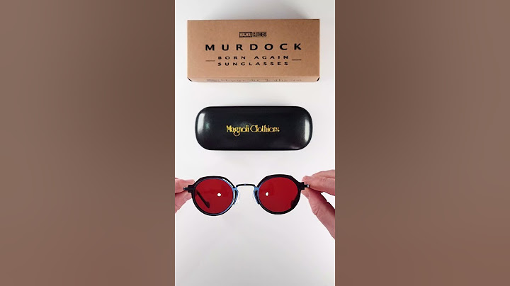 Murdock Born Again Sunglasses Unboxing (Magnoli Clothiers)