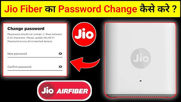 How To Change Jio Air Fiber Password | Air Fiber ka Password Change Kaise Kare Full Process