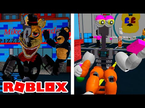 New Spring Bonnie And Toy Freddy Animatronics In Roblox Fnaf 2 The New And Improved Pizzeria Youtube - fnaf dd roblox