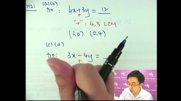 Herman Yeung - DSE 數學 G 天書 - 第4堂 09 (Linear programming - max, min SQ 線性規劃之最大、最小SQ 2)
