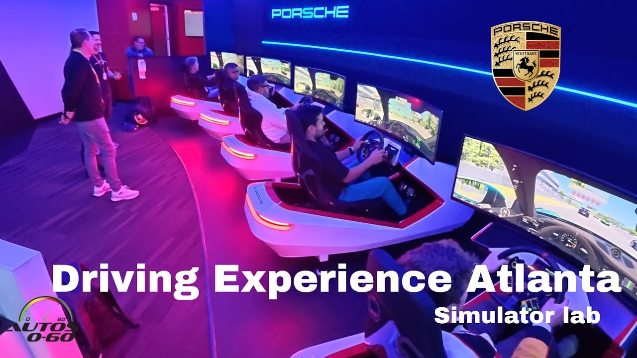 Лаборатория симуляторов Porsche Experience Center Atlanta | Прокатитесь на всех моделях Porsche п...