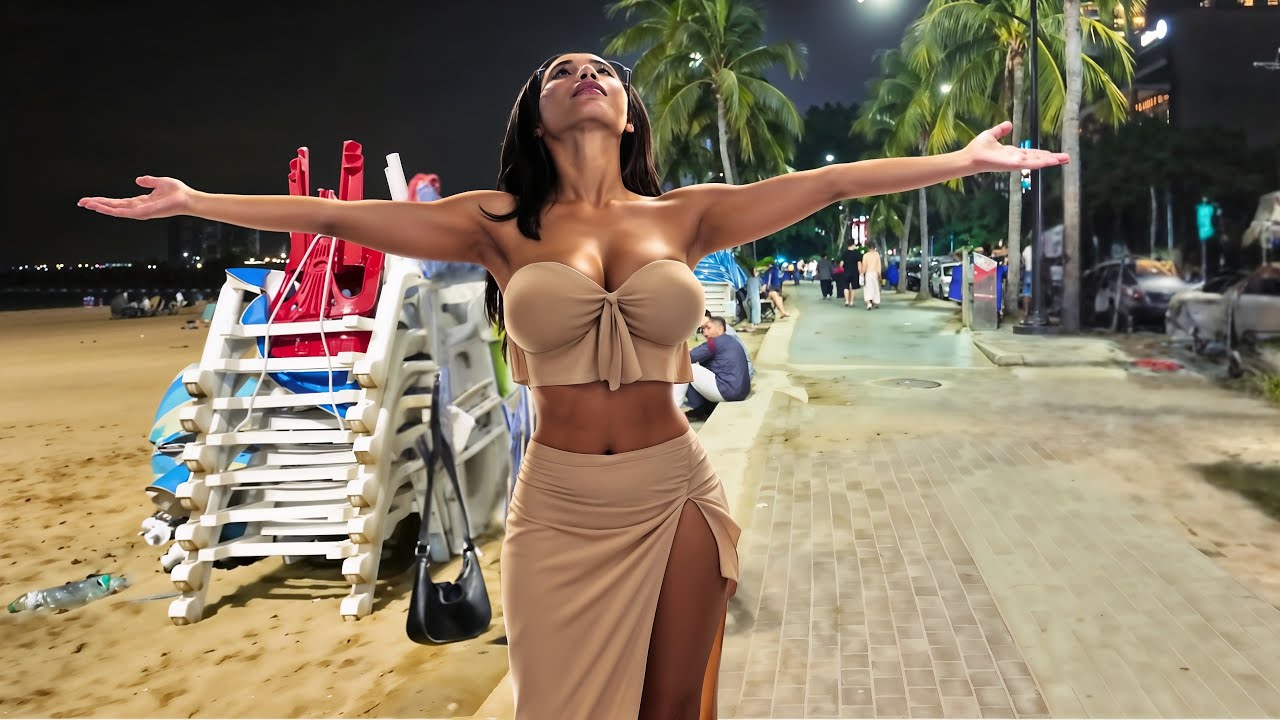 Beach Road Pattaya. Incredible walk. Thailand. August 2025. Pattaya Through My Eyes. 4K