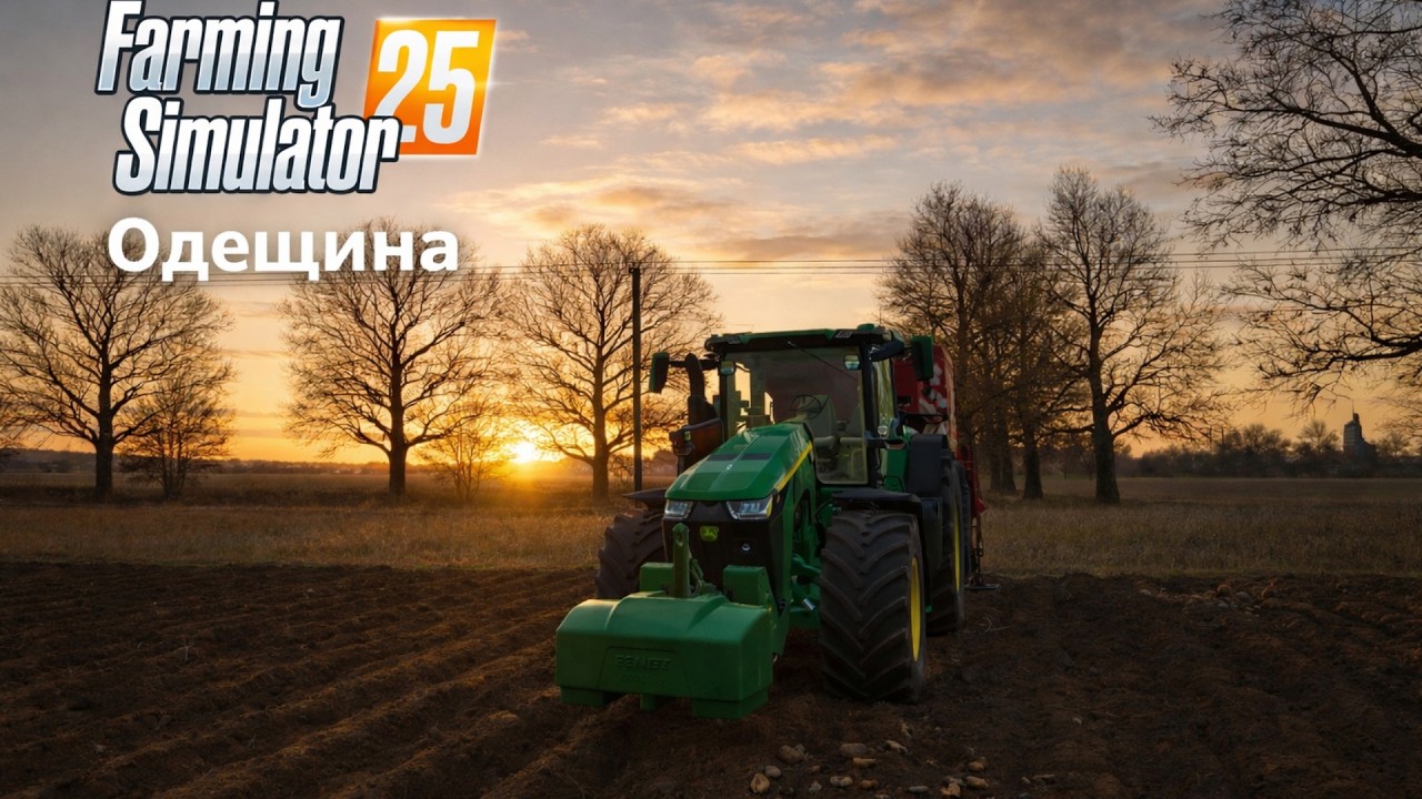 Farming Simulator 25 Карта Одещина #30 ПРАЦЮЄМО І СПІЛКУЄМОСЬ
