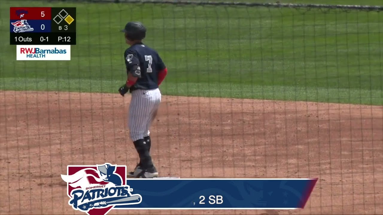 Yankees #1 Prospect Anthony Volpe 5/18 Somerset Patriots Highlights