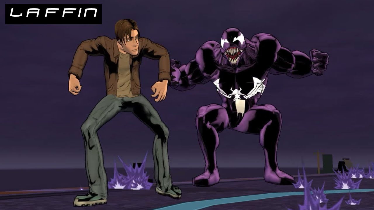 Ultimate Spider-Man Peter Parker vs Venom Final Boss fight Mod (PC 60fps)