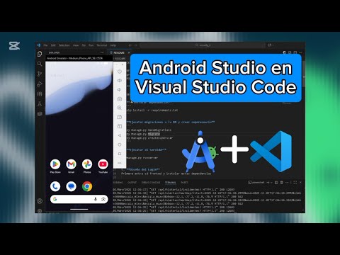 Como ejecutar el emulador de Android Studio en Visual Studio Code Ultima Version