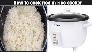 How To Make Rice In Rice Cooker How To Use Rice Cooker Aroma Rice Cooker Review