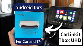 Carlinkit Tbox UHD - Watch YouTube , Netflix in Car.  Best Android Box 2024
