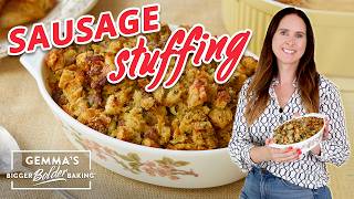 Easy & Delicious Sausage Stuffing Recipe (Dressing) by Bigger Bolder Baking 31,715 views 5 months ago 6 minutes, 28 seconds