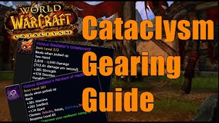 WoW Cataclysm PvP Gearing Guide (Cataclysm Classic)
