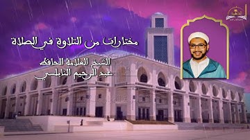 مختارات من التلاوة في الصلاة للشيخ عبد الرحيم النابلسي