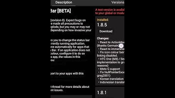 #4 Xposed module Tinted Status Bar. *ROOT REQUIRE