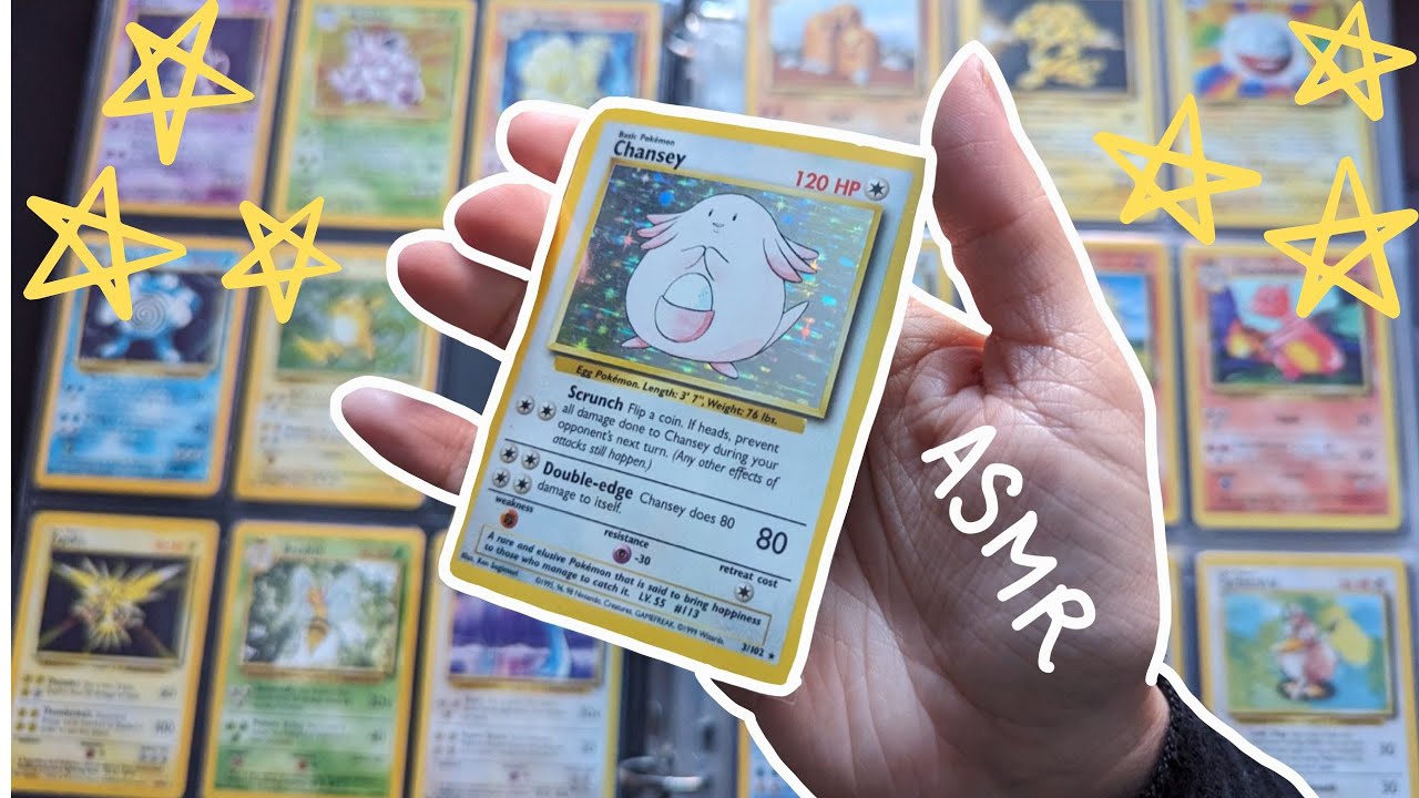 ASMR My Vintage Pokemon Card Collection (2024 Update)