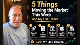5 Things Moving the Market This Week (Plus My Live Trades)
