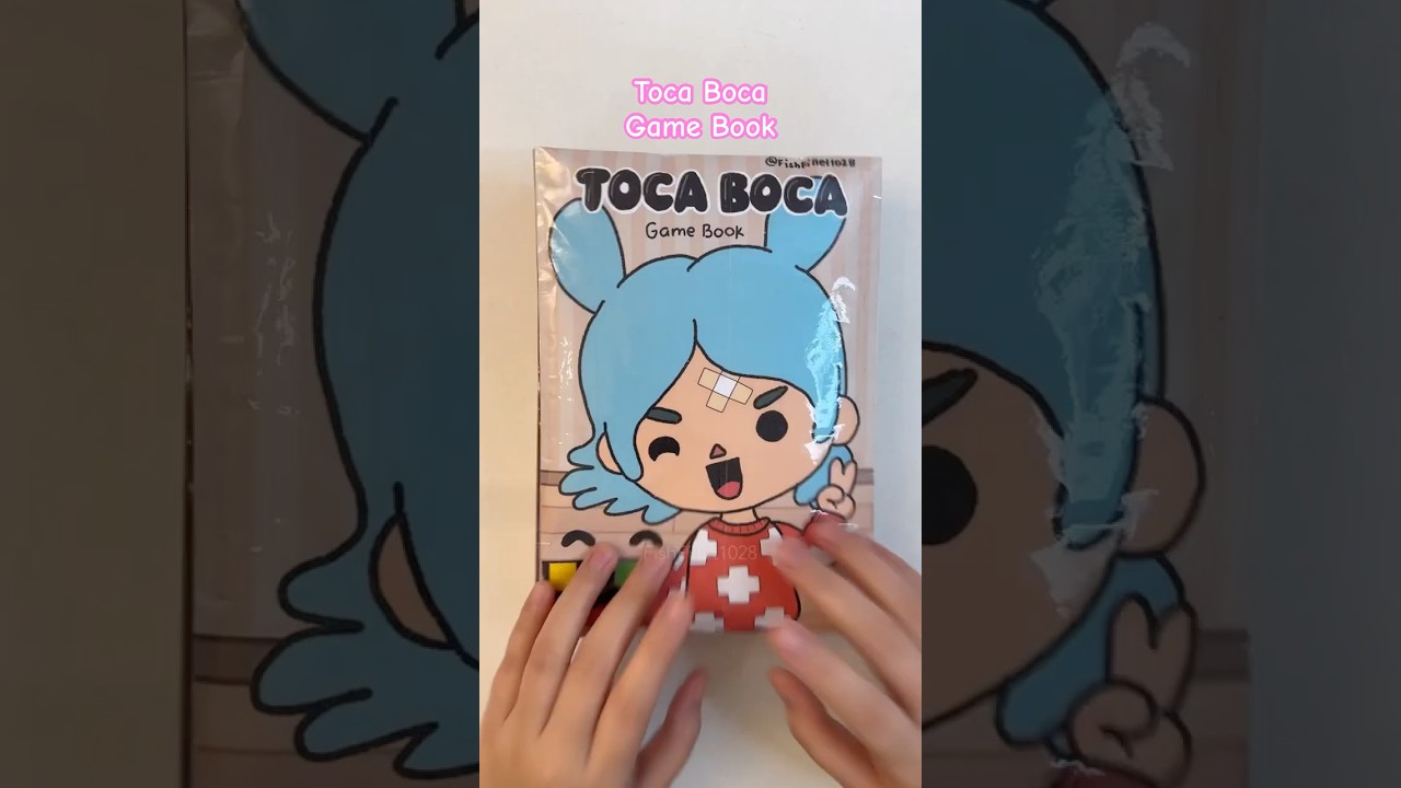 Toca Boca game book #squishy #tocaboca #tocalifeworld #tocalife #gamebook #squish