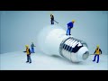 Creativity  love lighting bulb