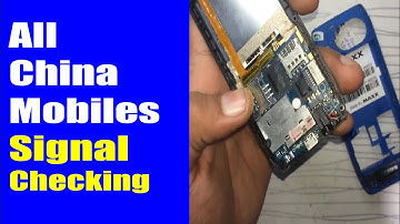 All China Mobile No Service Signal Network Checking