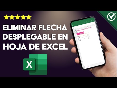 Cómo eliminar la flecha desplegable de mi EXCEL - Configura tus tablas