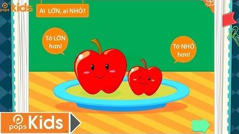 Vui Học Cùng Gấu Pô - Nhận Biết Kích Thước 1