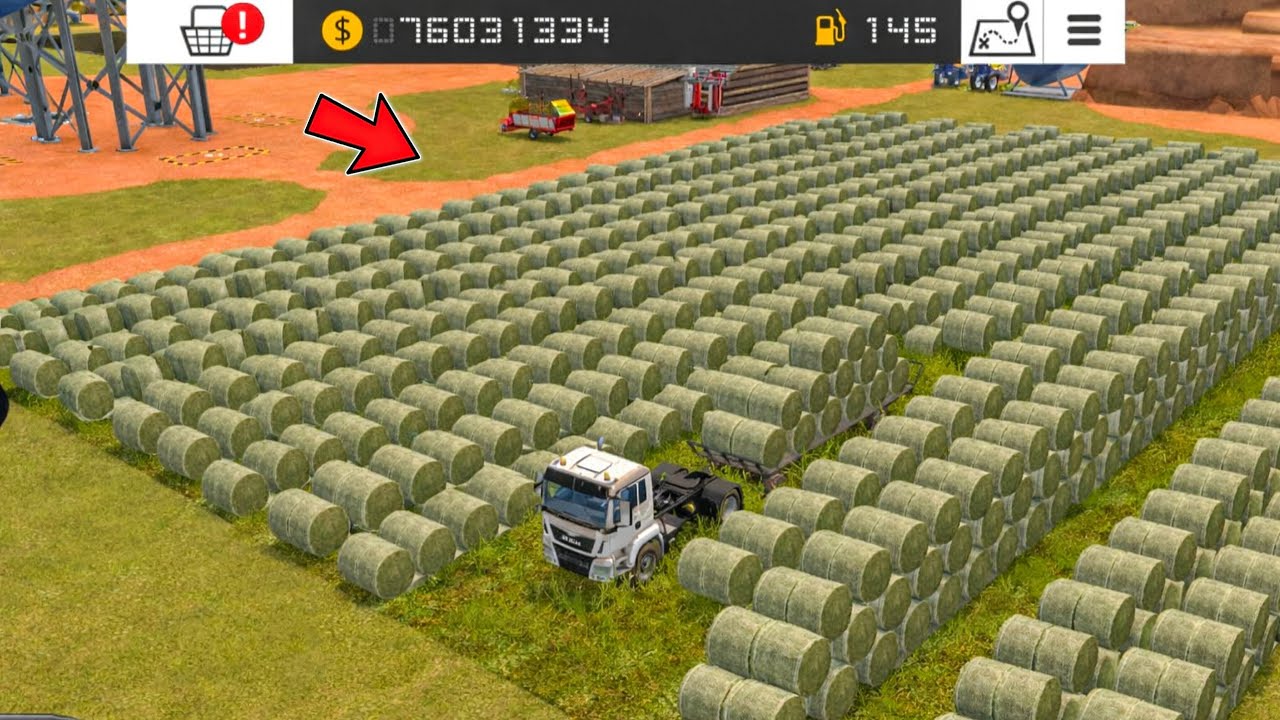 Making Lots Of Grass Bales & Feed Cows In Fs18 | Fs18 Multiplayer Gameplay | Timelapse 