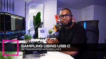 Getting Started with MPC Live III | Sampling with USB-C