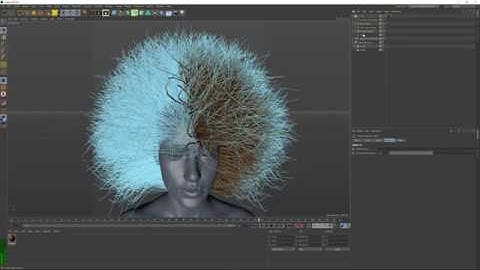 Ornatrix C4D: Group Blending