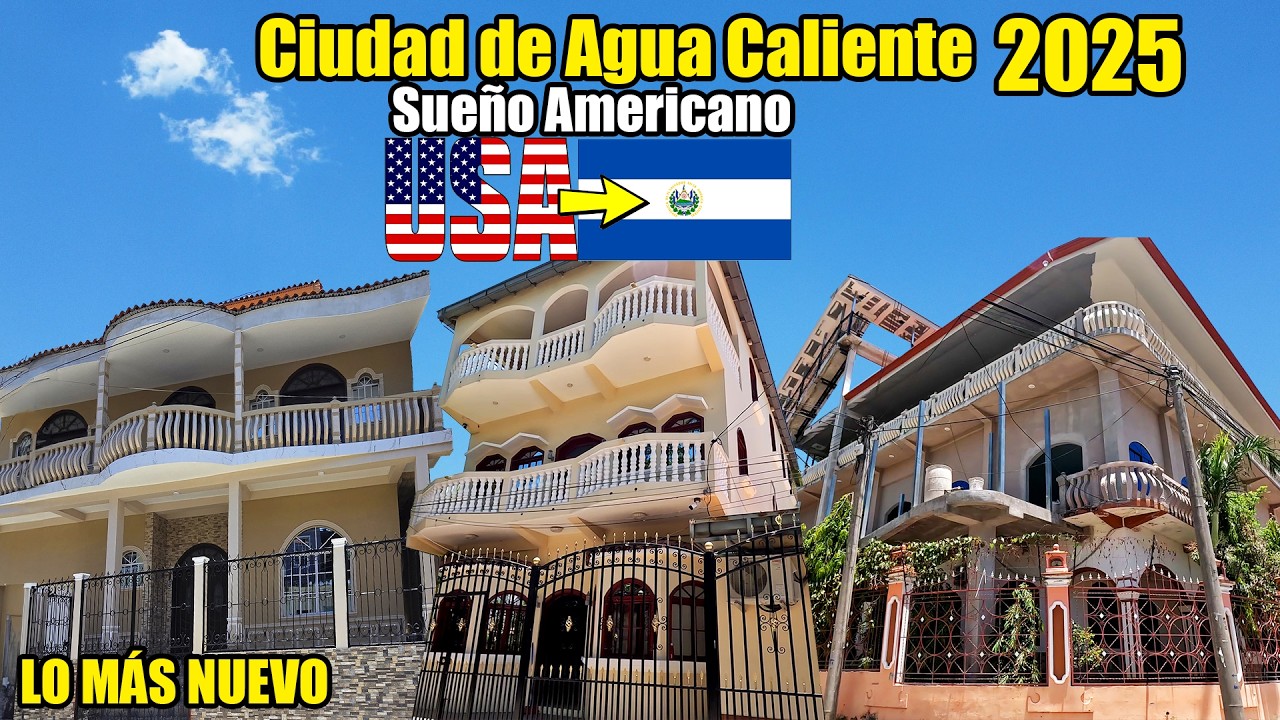RECORRIDO POR AGUA CALIENTE CHALATENANGO 2025 🇸🇻😍