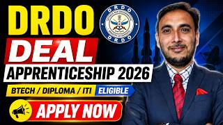 DRDO DEAL Apprenticeship 2026