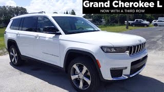 First Drive | ALL NEW 2021 Jeep Grand Cherokee L Limited 4x4