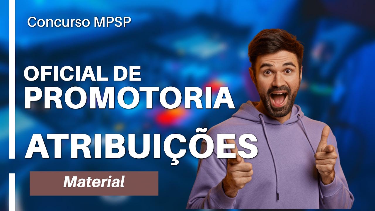 O Quê Faz o Oficial de Promotoria do MP SP? Novidades sobre o Concurso e Apostila. YouTube O Quê Faz o Oficial de Promotoria do MP SP? Novidades sobre o Concurso e Apostila. YouTube
