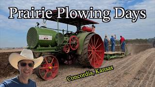 Prairie Tractor Plowing Days and the Bigger Dig - Concordia Kansas 👍