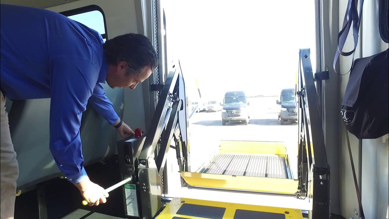 HOW TO: Operate My Wheelchair Lift Manually by Davey Coach Sales, Inc. 
