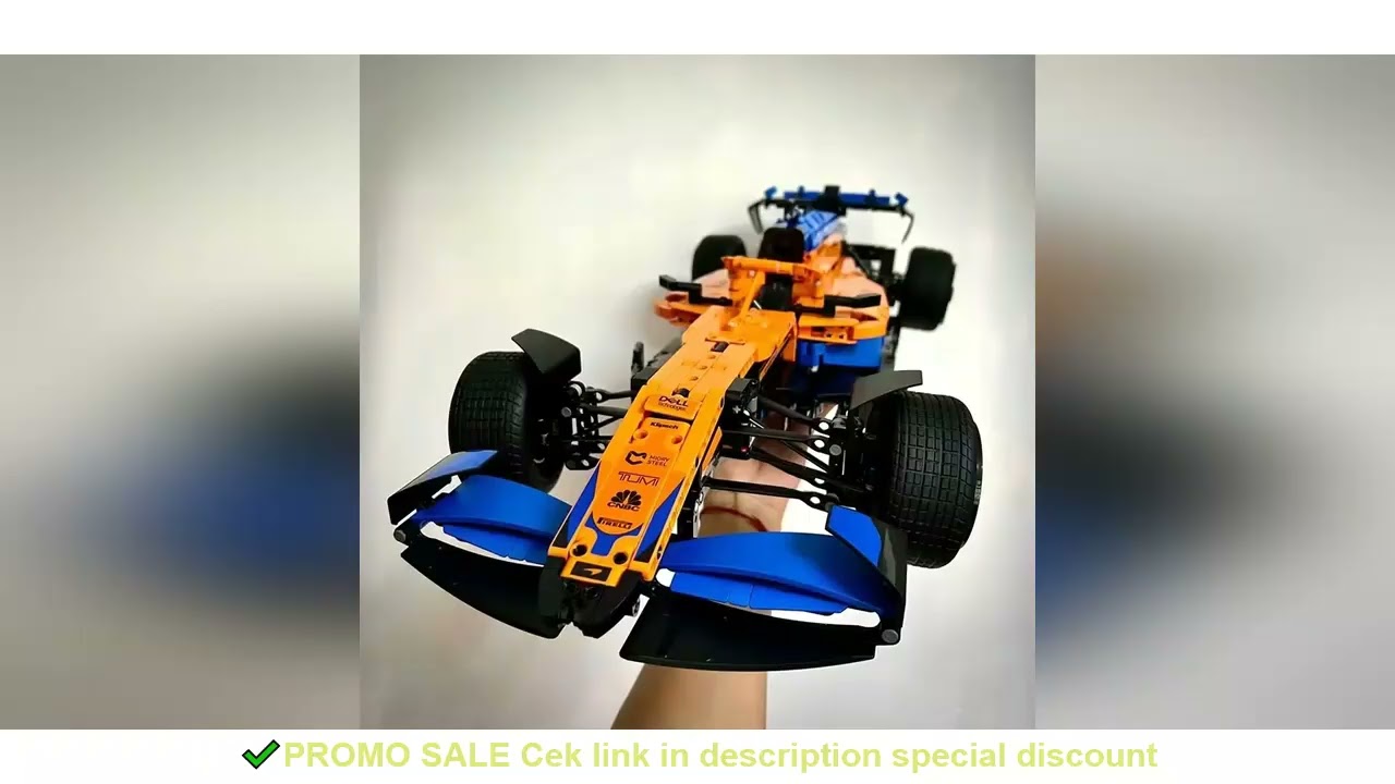 NEW 1431PCS Technical Mclaren's F1 Formula 1 Supercar Race Car Model 42141 Building Block Bricks Toy