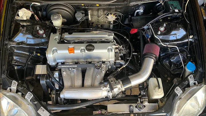 Kswap k24 Ek civic AC kit with custom line for RHD. This will point you in the right direction!!