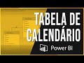 Como Criar Uma Tabela Calendário no Power BI - Aula Fundamental e Extremamente Importante
