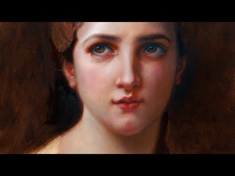 I tried to paint classical realism like Bouguereau 