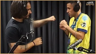 imagem do vídeo Atleta ensina PETRY a lutar | À Deriva Cortes